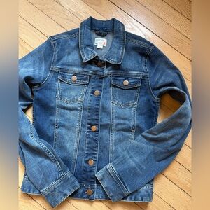 J CREW CREWCUTS Girls Jean jacket size 14 EUC